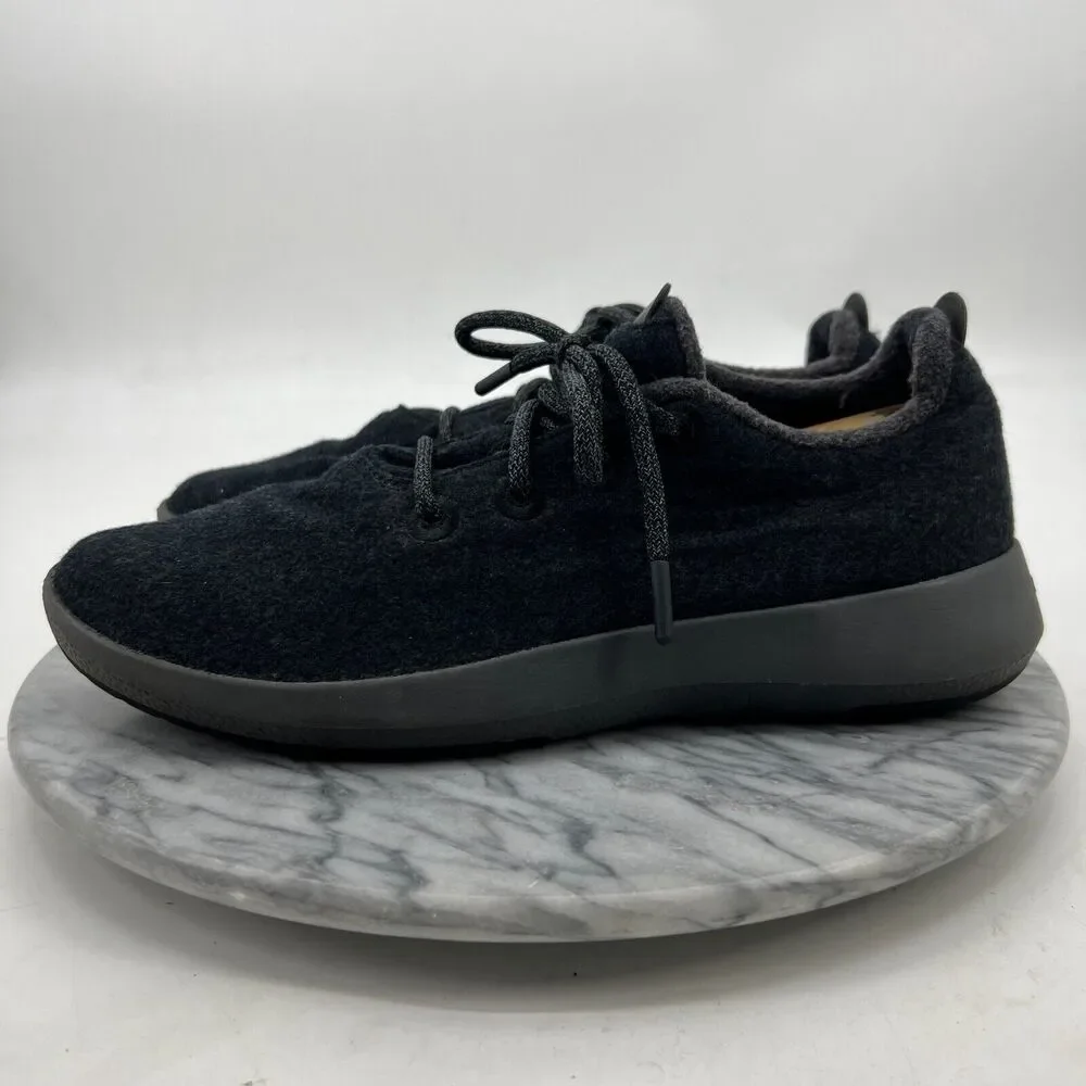 Allbirds Wool Runners Mens 11 Charcoal Black Low Top Lightweight Sneaker Shoe